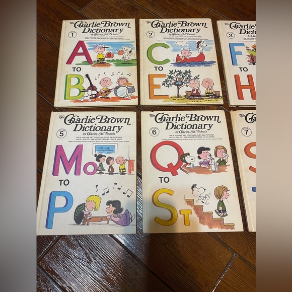 The Charlie Brown Complete Dictionary Set Hardcover Books - Picture 5 of 13